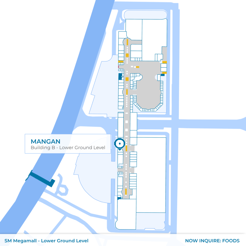 Map - Mangan - SM Megamall - Building B - Lower Ground Level